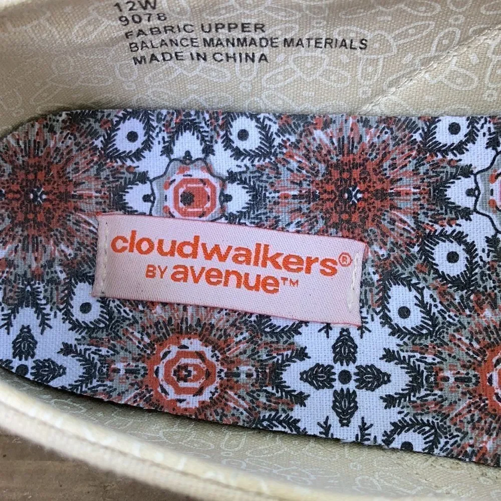 Cloudwalkers Canvas Embroidered Slip-On Shoes